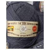 Group of Brand New Higher End Pure Wool Yarn