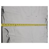 6 LARGE Pieces of White Tanned Leather