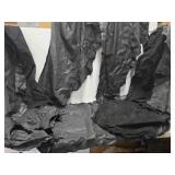 Large Lot of Tanned Black Leather