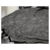 Large Lot of Tanned Black Leather