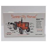 Mint in Box Vintage ALLIS CHALMERS One-Seventy Tractor - 1991 Summer Toy Festival