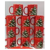 Collection of Vintage Waechtersbach West German Christmas Dishware
