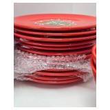 Collection of Vintage Waechtersbach West German Christmas Dishware