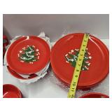 Collection of Vintage Waechtersbach West German Christmas Dishware