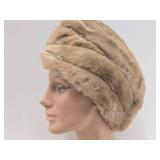 Group of Vintage Ladies' Hats & Genuine Mink Stole / Collar Wrap