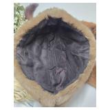 Group of Vintage Ladies' Hats & Genuine Mink Stole / Collar Wrap