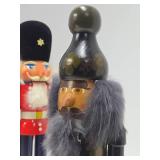 Estate Lot of Quality Wooden German Nutcracker Figures