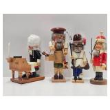 Estate Lot of Quality Wooden German Smoker Dolls