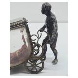 Outstanding Antique 1880's era Figural Jewelry Coffin