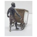 Outstanding Antique 1880's era Figural Jewelry Coffin