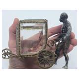 Outstanding Antique 1880's era Figural Jewelry Coffin