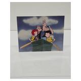 Original Vintage POPEYE Cartoon Commercial Animation Cell for Cocoa Puffs Cereal