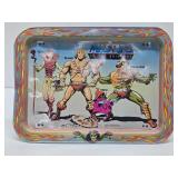 Vintage 1982 HEMAN Masters of the Universe Metal Folding TV Tray