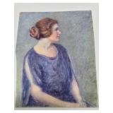 Wonderful Original Antique Miniature Portrait Paintings on Bone