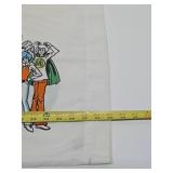 Matching Vintage 1977 SUPERFRIENDS Superhero Cartoon Pillowcases