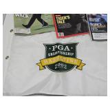 Group of TIGER WOODS Gold Memorabilia & Golf Balls