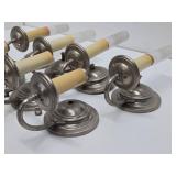 Set of 7 Matching vintage 1950's era Wall Sconces