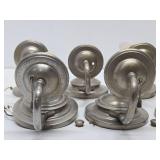 Set of 7 Matching vintage 1950's era Wall Sconces