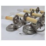 Set of 7 Matching vintage 1950's era Wall Sconces