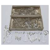 Large Group of Vintage & Antique Crystal Prisms