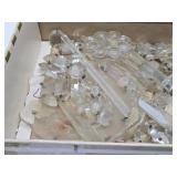 Large Group of Vintage & Antique Crystal Prisms