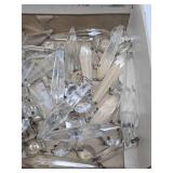 Large Group of Vintage & Antique Crystal Prisms
