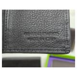 Group of Quality Brand New Leather Wallets Plus Lighter & Pocket Watch