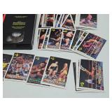 Lot of Vintage Pro Wrestling Memorabilia VHS Tapes Cards etc