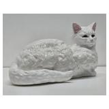 Very Nice Large Vintage Ceramic Cat Statue - Made in Portugal