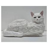 Very Nice Large Vintage Ceramic Cat Statue - Made in Portugal