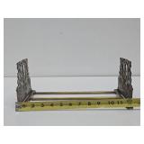 Old Vintage 1930's era Extendable Brass Bookcase / Bookend Set