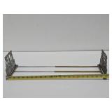 Old Vintage 1930's era Extendable Brass Bookcase / Bookend Set