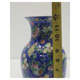 Hand painted 12' Vintage Oriental Vase