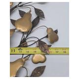 Pear Tree Metal Wall Sculpture