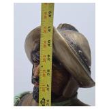 LARGE Vintage 1960's Conquistador Sculpture - Universal Statuary - 1967