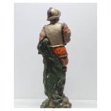 LARGE Vintage 1960's Conquistador Sculpture - Universal Statuary - 1967
