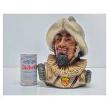 Large Vintage 1960's Conquistador Bust Sculpture - Universal Statuary - 1967