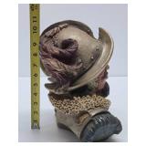 Large Vintage 1960's Conquistador Bust Sculpture - Universal Statuary - 1967