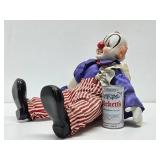 Approx 20' Vintage Ceramic Clown Figure