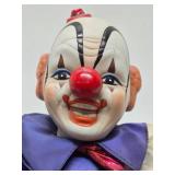 Approx 20' Vintage Ceramic Clown Figure
