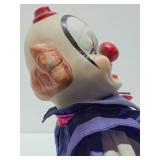 Approx 20' Vintage Ceramic Clown Figure