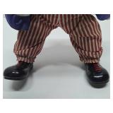 Approx 20' Vintage Ceramic Clown Figure