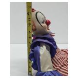 Approx 20' Vintage Ceramic Clown Figure