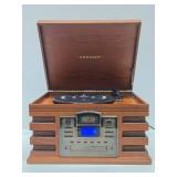 Like-New or New CROSLEY Model CR246 Turntable & CD Player Radio w/Remote
