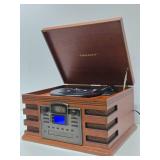 Like-New or New CROSLEY Model CR246 Turntable & CD Player Radio w/Remote