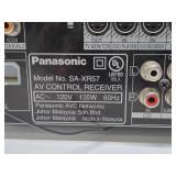 Working PANASONIC Model SA-XR57 AV Control Receiver
