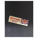 Vintage Textured Gold Metal Treasure chest Type Box