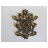 Large Lot of Vintage Medieval Wall Decor - Including Plaque w/Removeable Swords