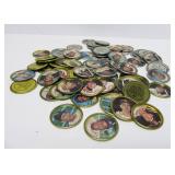 Large Collection of Original Vintage 1960's Topps Baseball Coins