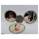 Large Collection of Original Vintage 1960's Topps Baseball Coins